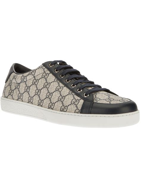 mens navy gucci trainers|men's Gucci trainers sale uk.